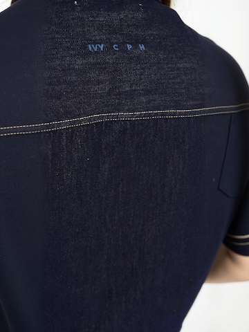 Ivy Copenhagen Shirt ' IVY-Malika ' in Blue: back