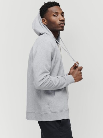 SANVT Sweat jacket 'The Zip Hoodie' in Grey