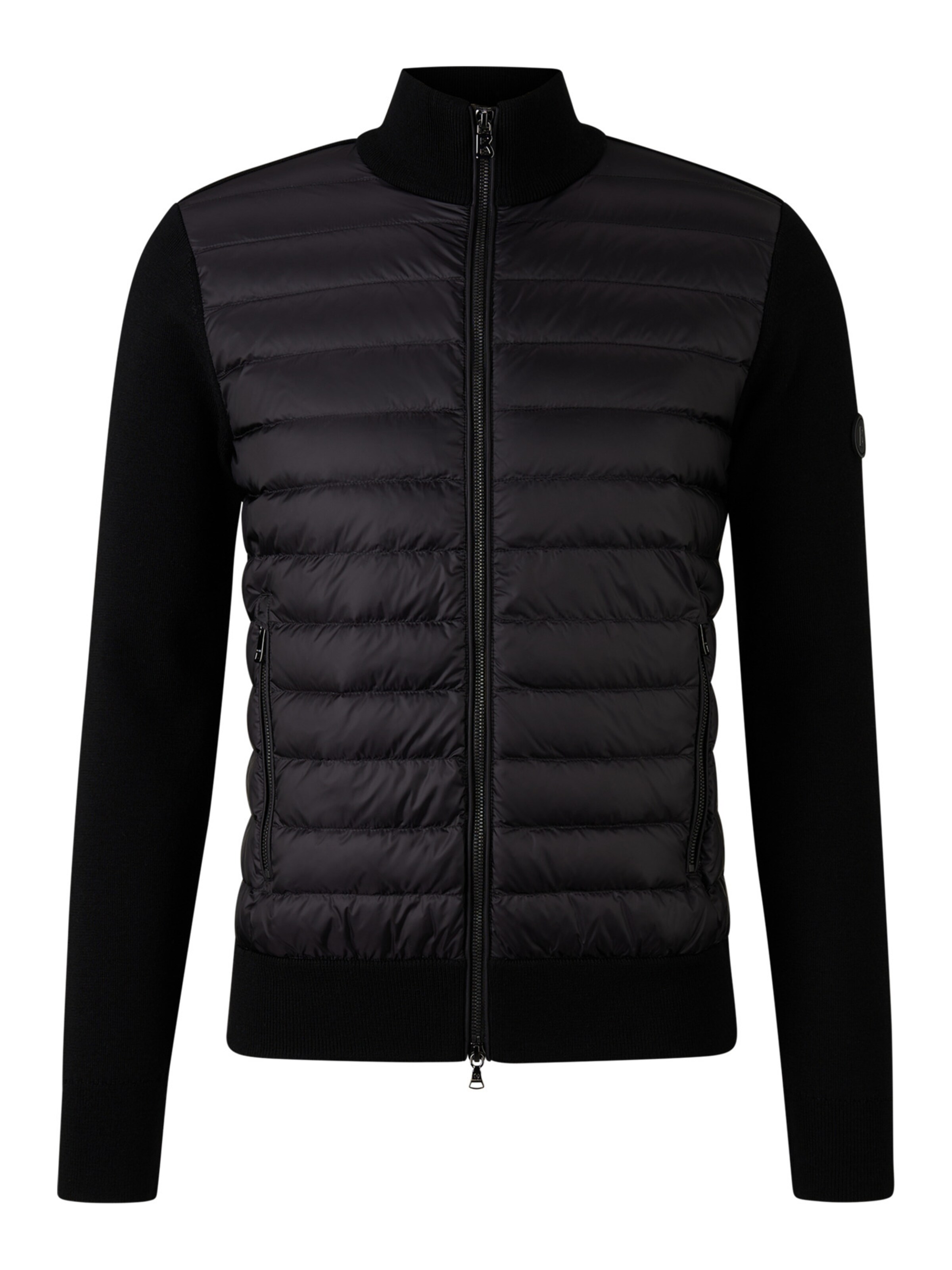 BOGNER Strickjacke in Schwarz: Vorderseite