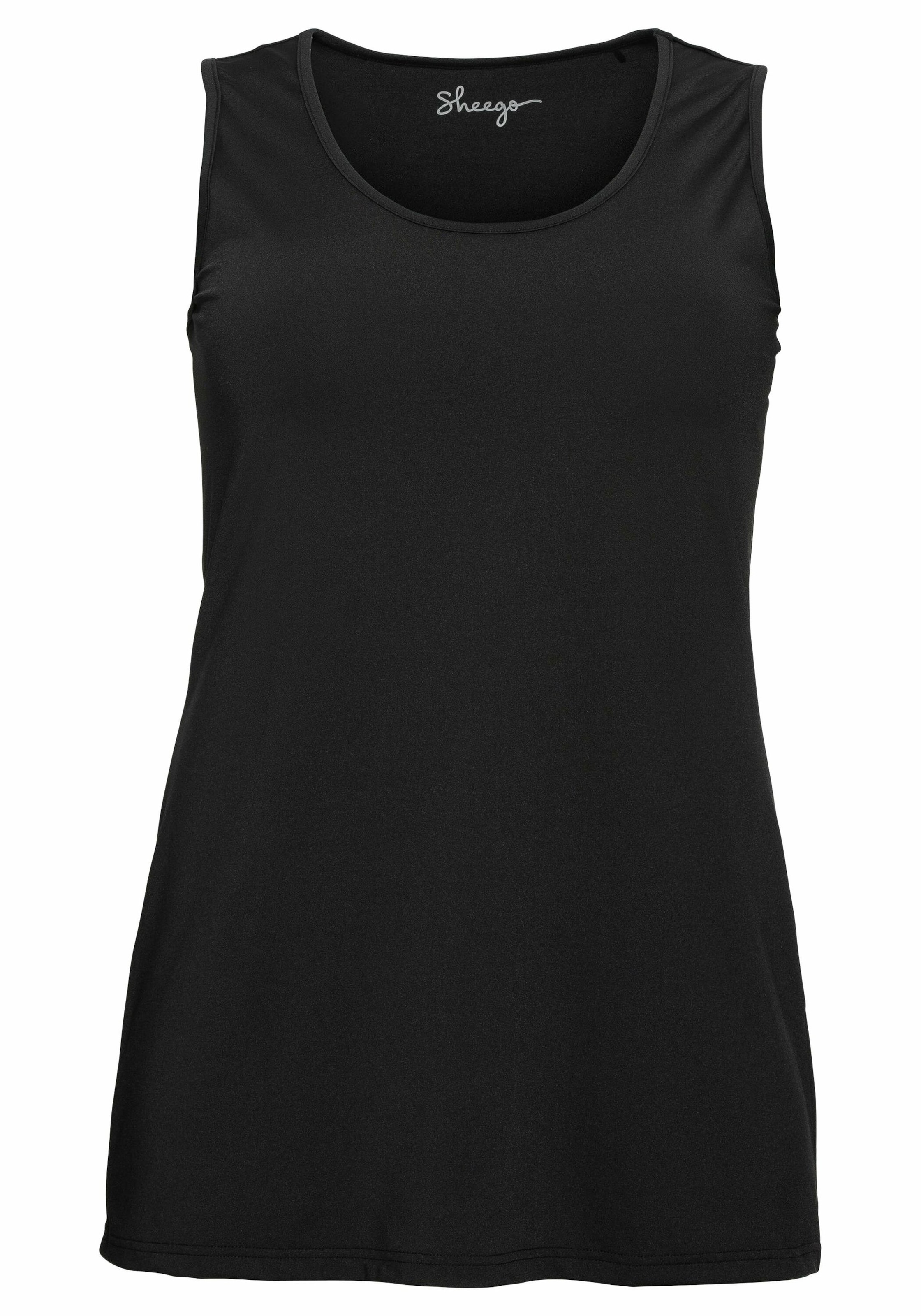 SHEEGO Αθλητικό τοπ σε μαύρο: μπροστά
