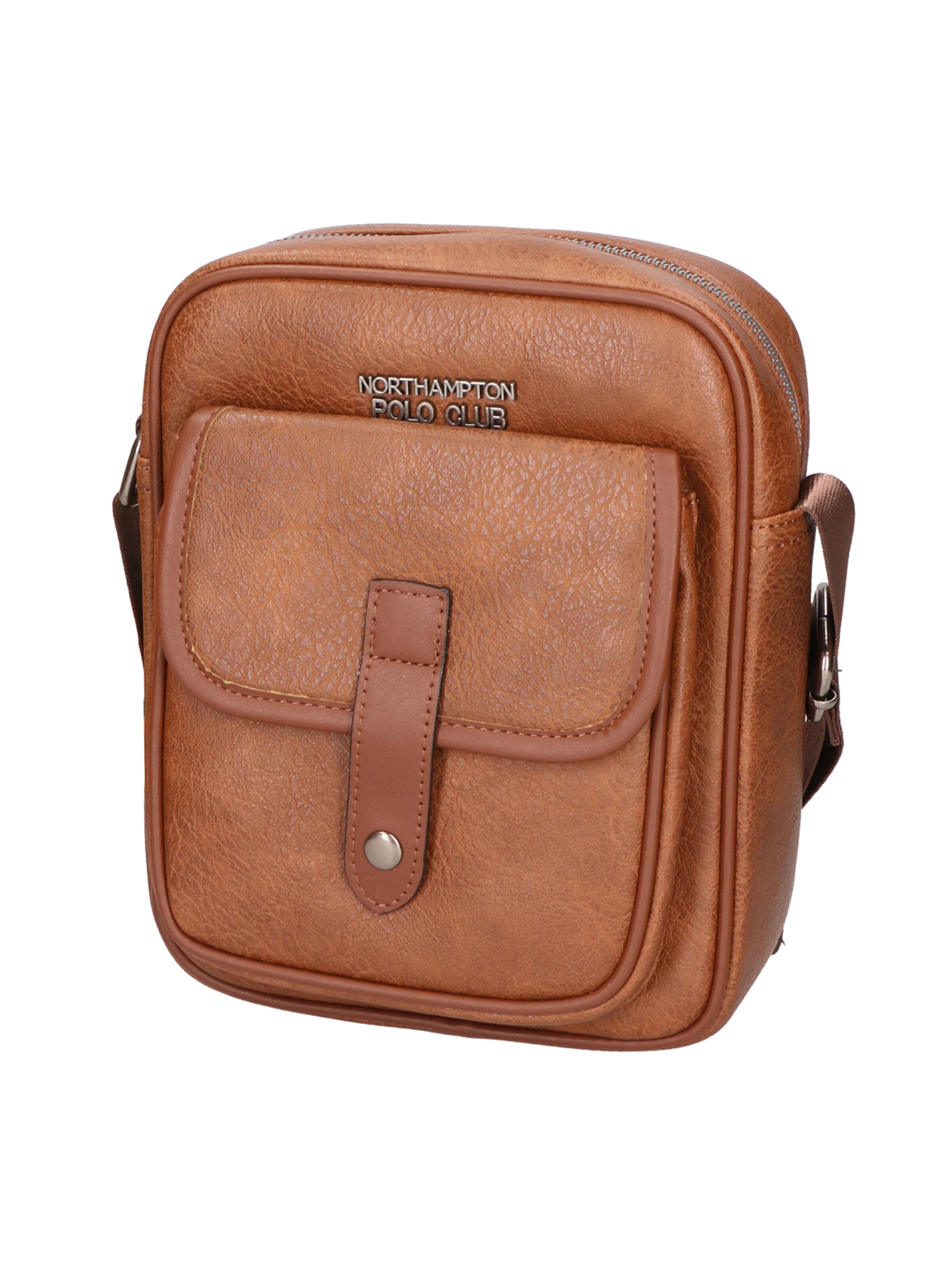 Northampton Polo Club Schoudertas in Bruin: voorkant