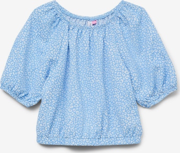 Vero Moda Girl Bluse 'VMHaya' in Blau: Vorderseite