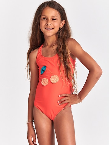 Shiwi Swimsuit 'NOOR' in Red: front