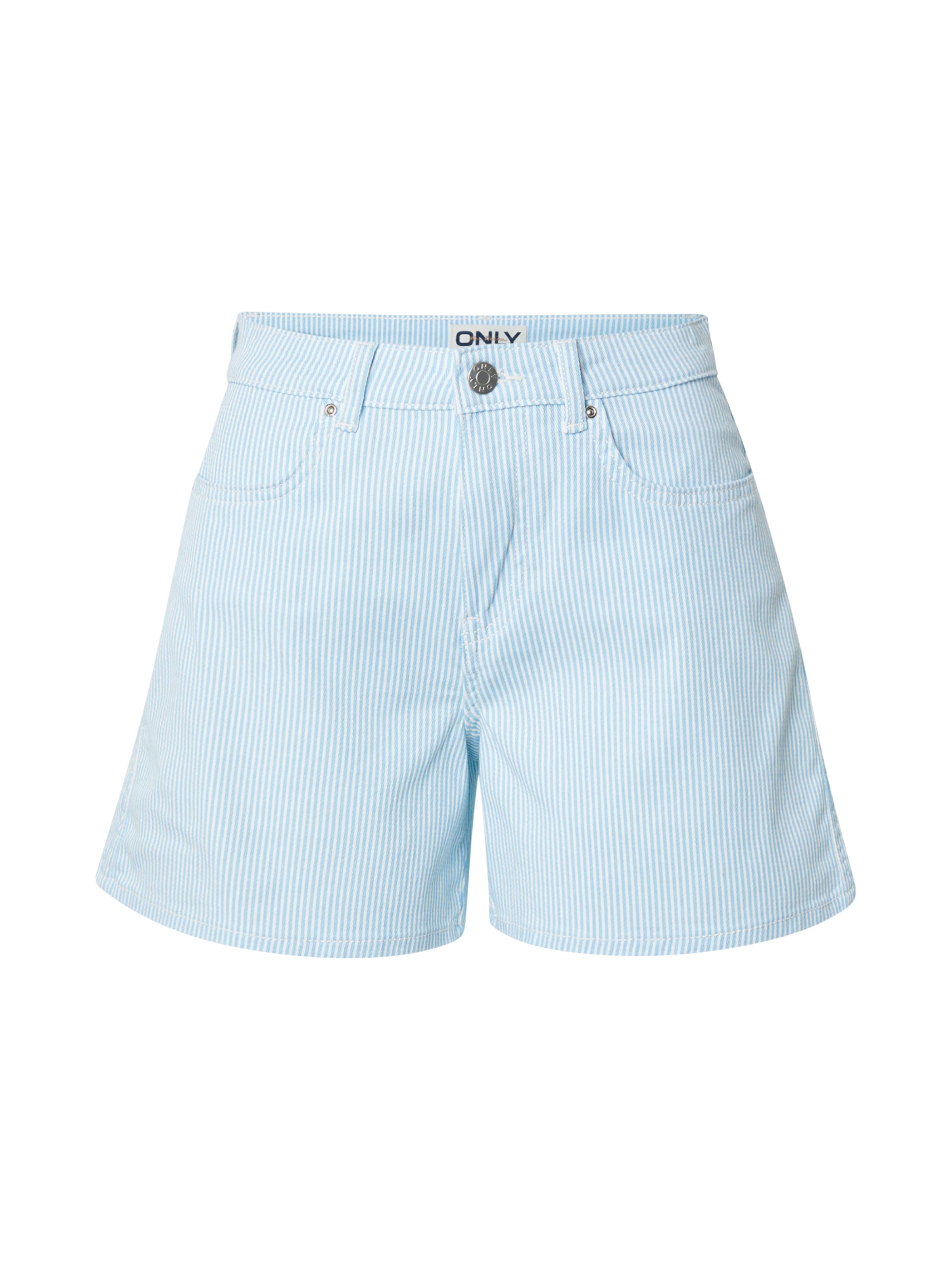 ONLY Regular Панталон 'ONLVOX' в бяло: отпред