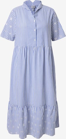 Ulla Popken Jurk in Blauw: voorkant