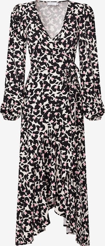 Rochie de la Laurella pe negru: față