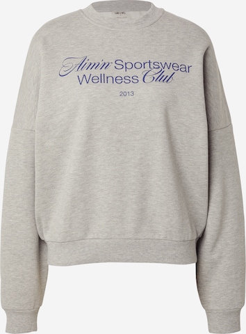 Aim'n Athletic Sweatshirt 'Wellness' in Grey: front