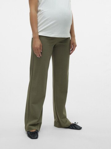 Vero Moda Maternity Regular Trousers 'VMMKammie' in Green
