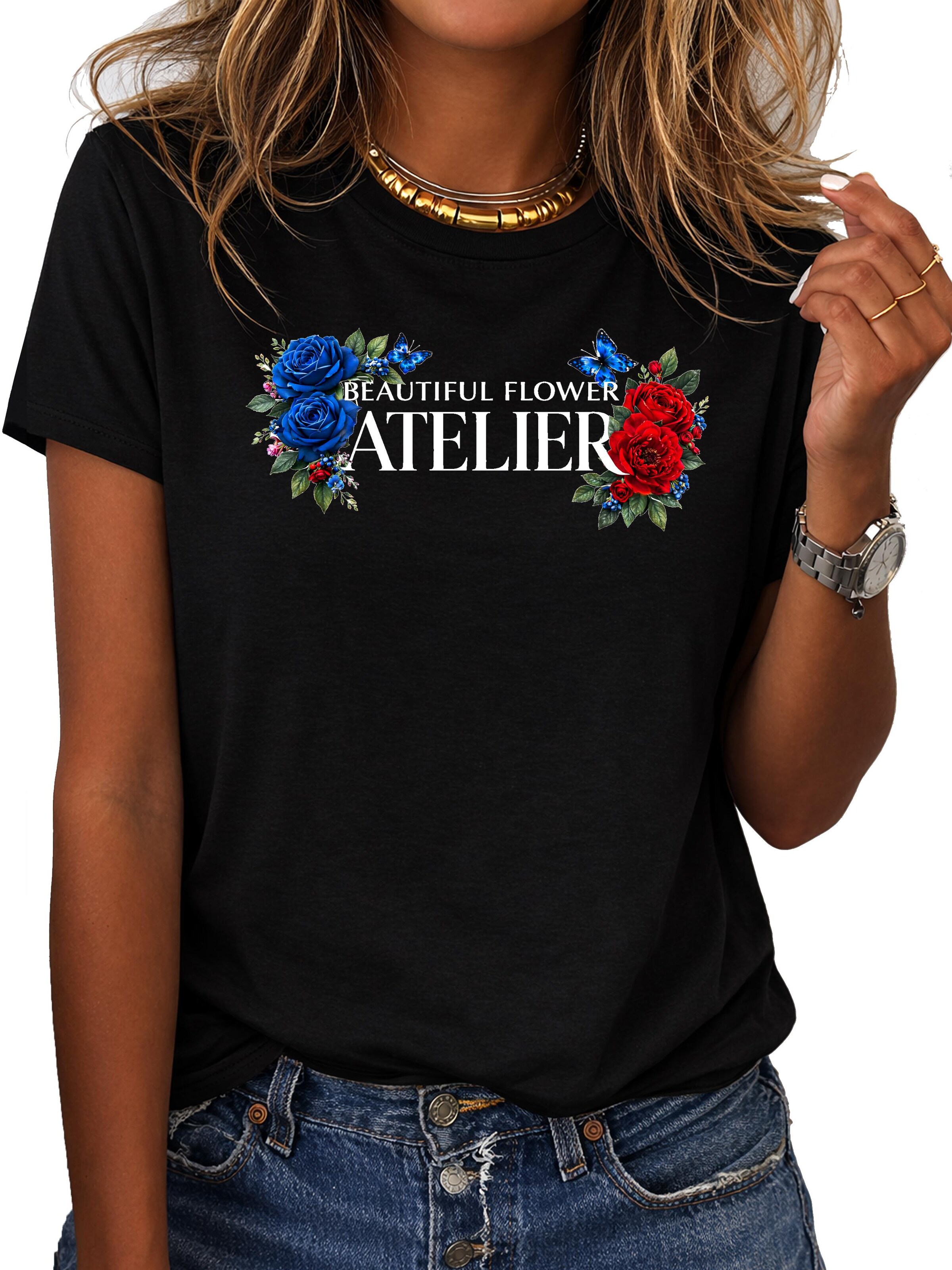 RMK Shirt 'Beautiful' in Black