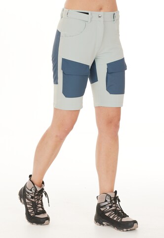 Whistler Regular Workout Pants 'LARA' in Blue: front