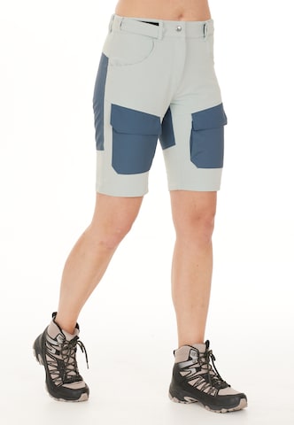 Whistler Regular Workout Pants 'LARA' in Blue: front