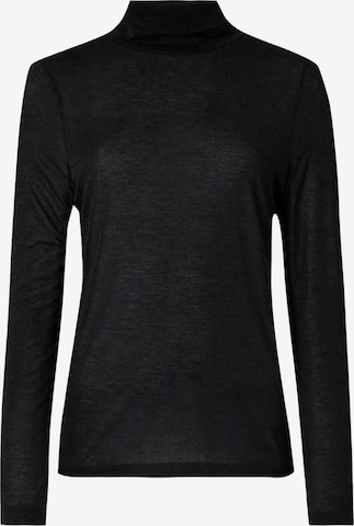 juoda DRYKORN Megztinis be užsegimo 'Zerafne': priekis