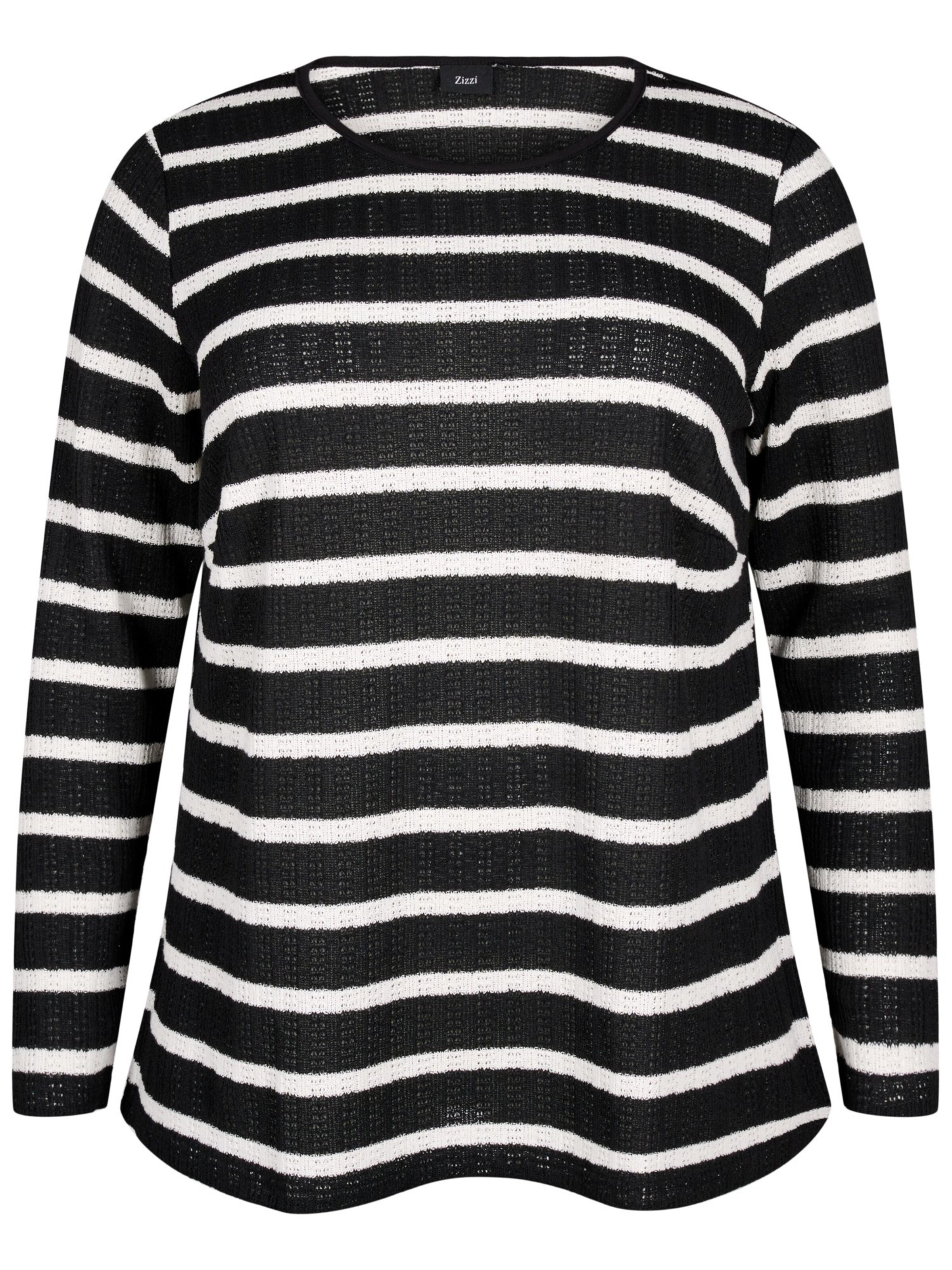 Zizzi Shirts i sort: forside