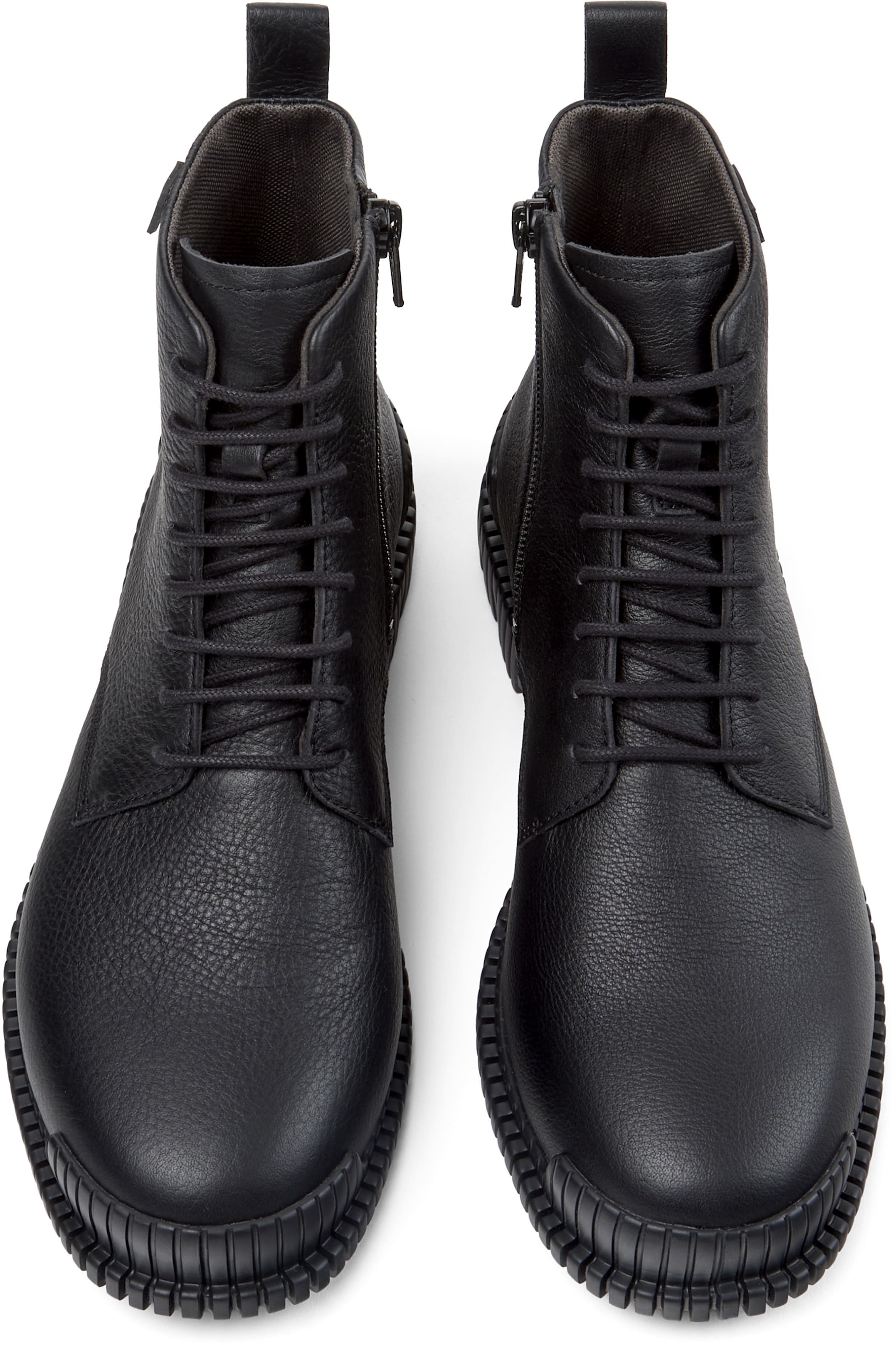 Bottines à lacets 'Pix' CAMPER en noir