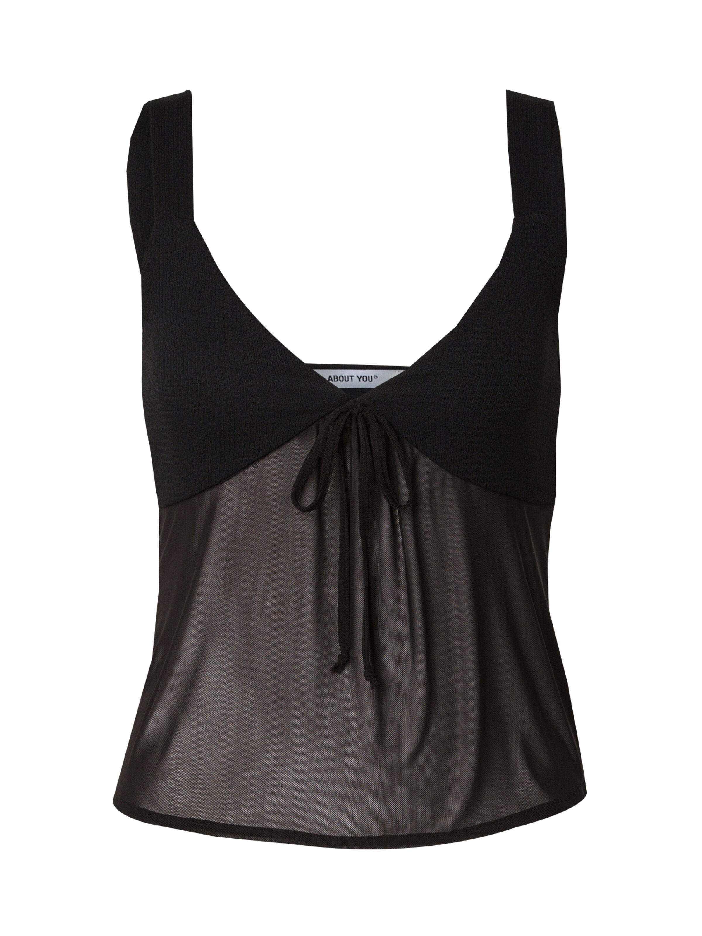 melns ABOUT YOU Topiņš 'River': no priekšpuses