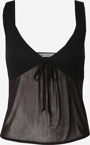 ABOUT YOUTop 'River' - crna boja: prednji dio