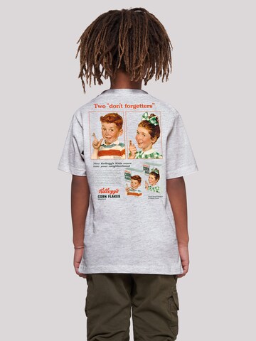 T-Shirt 'Kellogg's Corn Flakes Cereal Box Children Retro' F4NT4STIC en gris