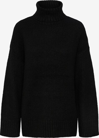 PIECES - Pullover 'Nancy' em preto: frente