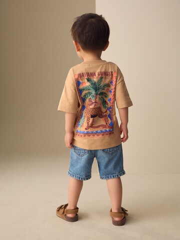 T-Shirt Next en marron