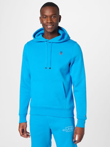 TOMMY HILFIGER Sweatshirt in Blauw: voorkant