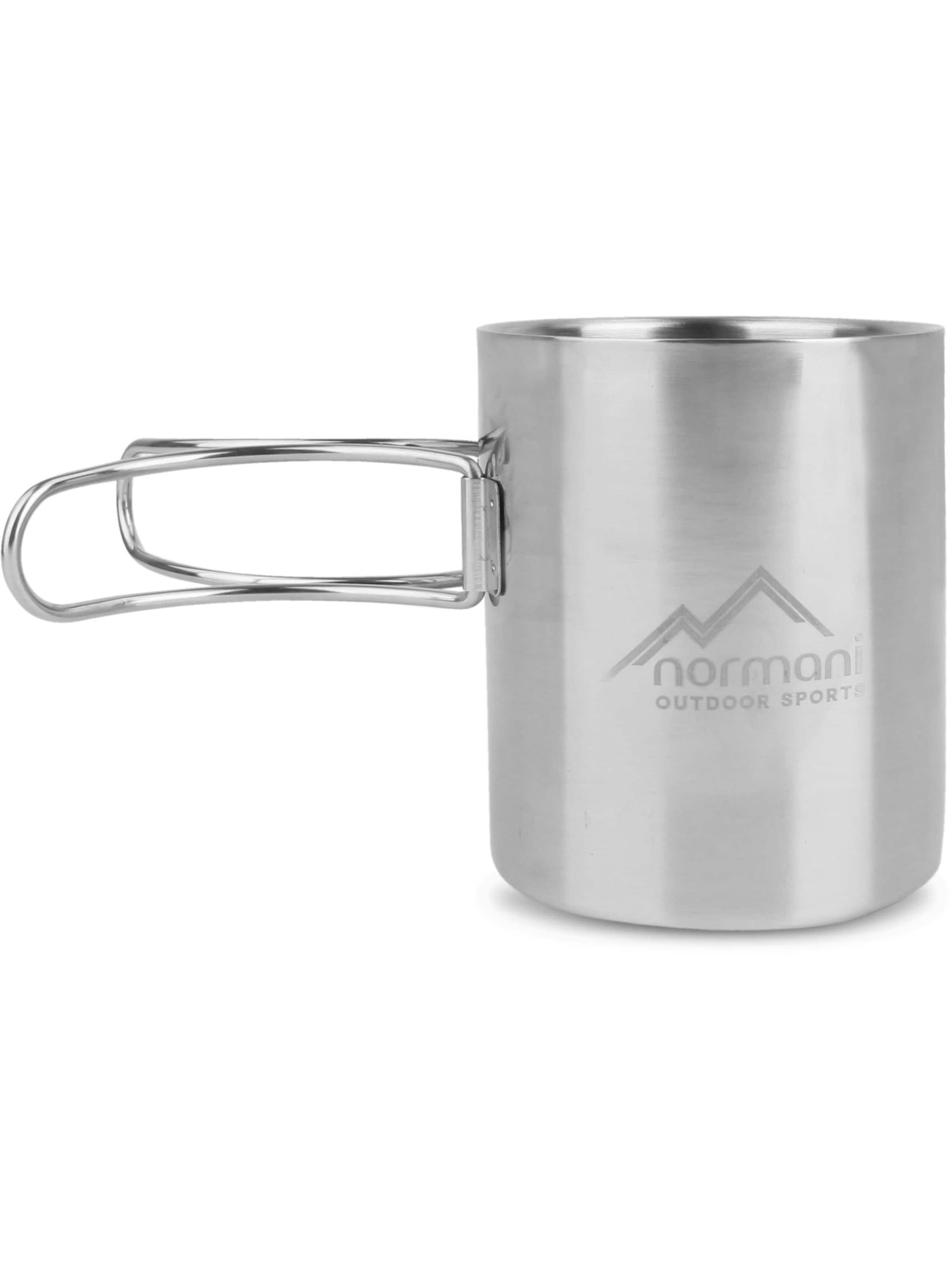 Tasse normani en argent : devant