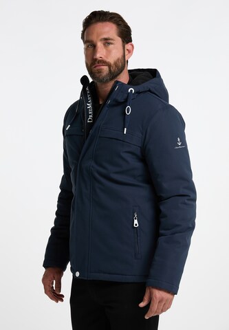 DreiMaster Maritim Performance Jacket in Blue: front