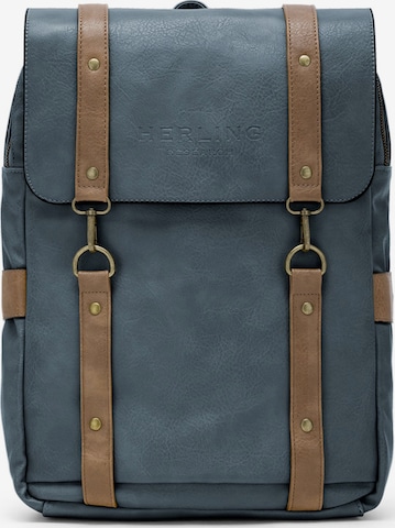 Herling Backpack 'Dorian' in Blue: front