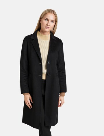 TAIFUN Between-Seasons Coat in Black: front