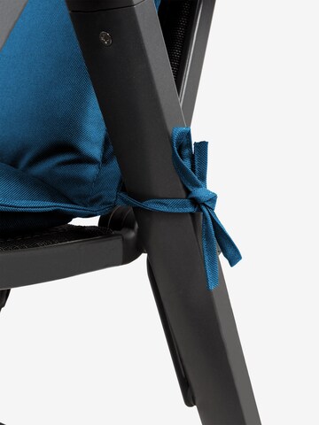 Aspero Stuhlauflagen in Blau