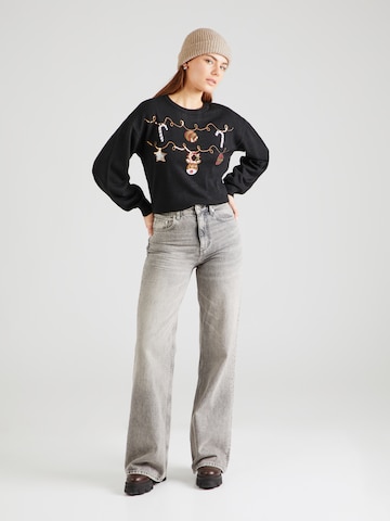 VERO MODA Pullover 'VMGarland' i sort