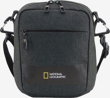 National Geographic Crossbody Bag in Grey: front