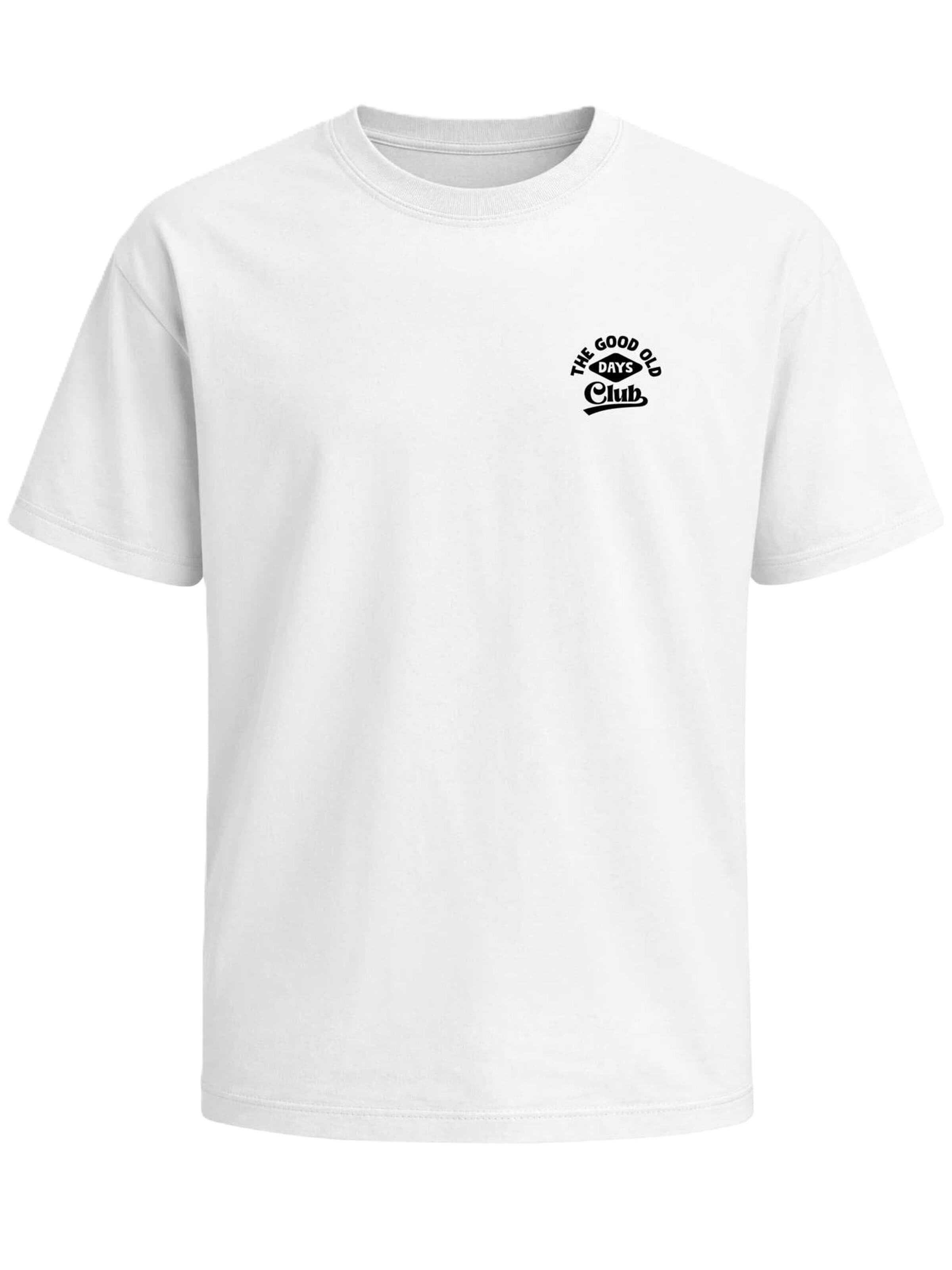 Neverless Shirt 'Good old Days' in White: front