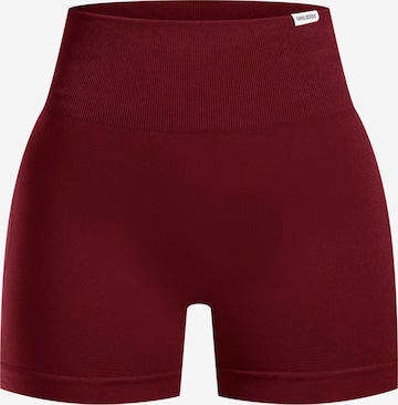 Pantalon de sport 'Issy' Smilodox en rouge : devant
