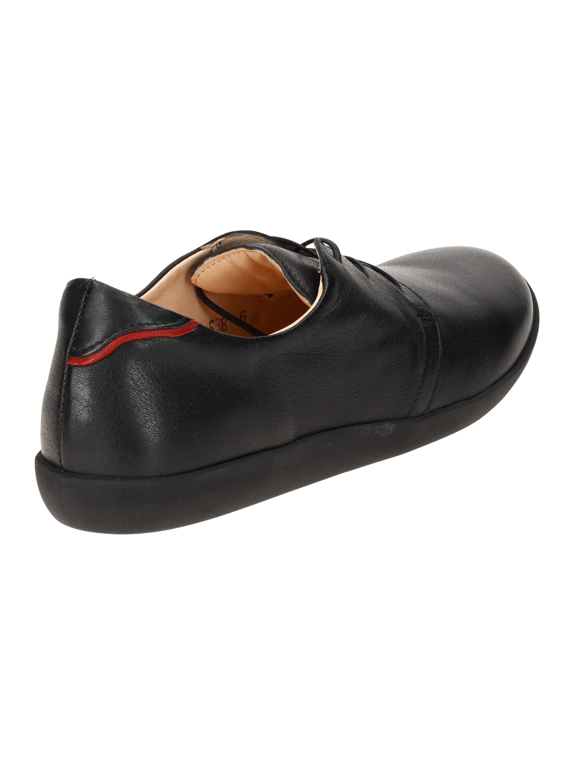 THINK! Schnürschuh 'Nature'‌‌‌‌‌‌‌‌‌‌ in Schwarz