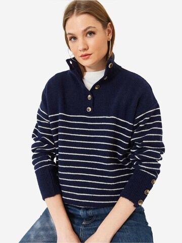 Pull-over Bianco Lucci en bleu