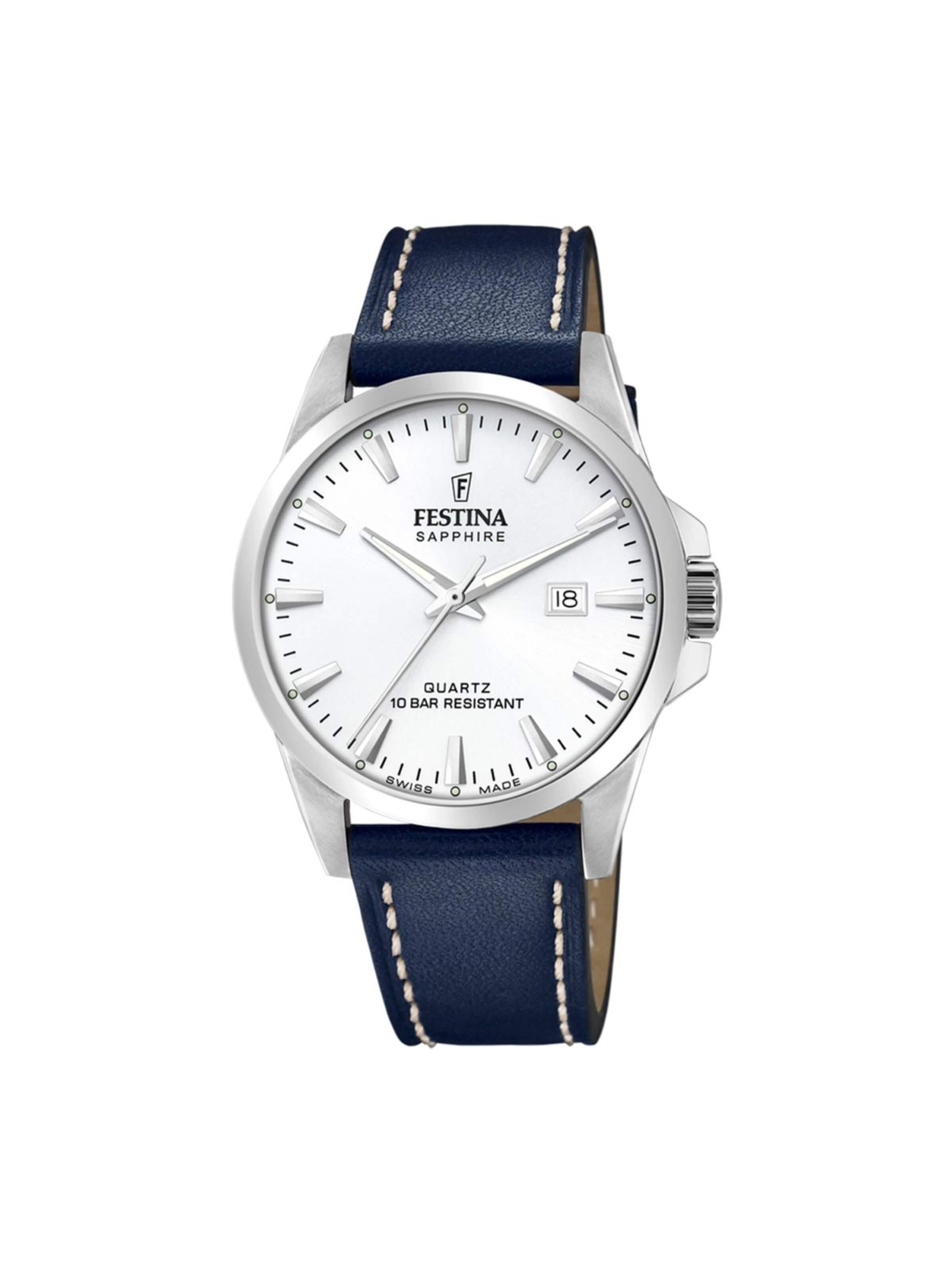 Montre à affichage analogique FESTINA en bleu