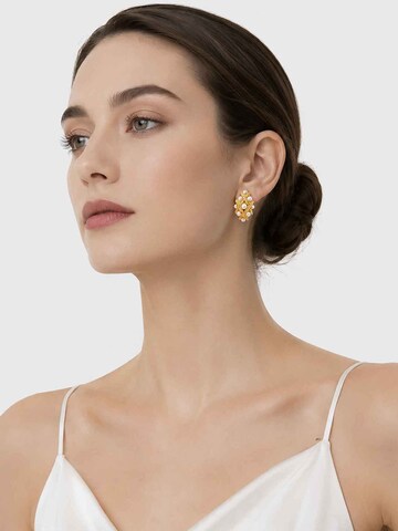 Boucles d'oreilles 'Encounter Pearl Gold Earrings' RteRme en or