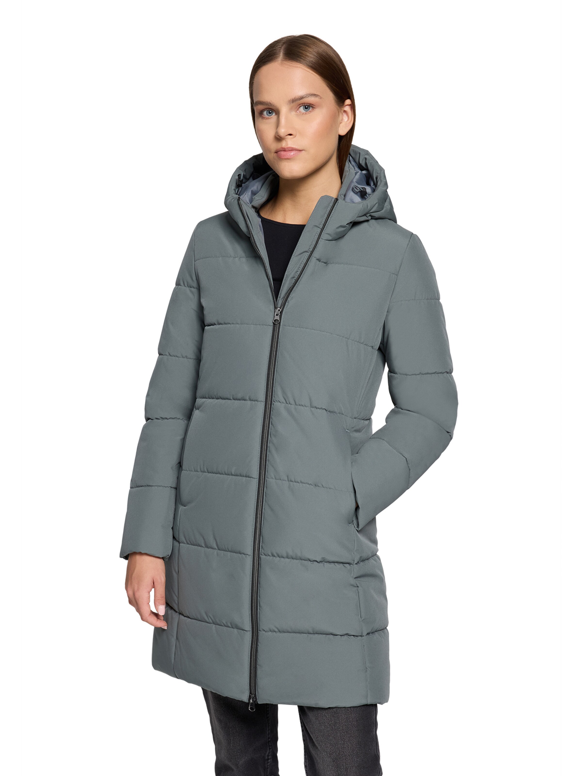 Giacca invernale di VOICE in grigio: frontale