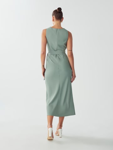 Willa Kleid 'Reani' in Grün: Rückseite