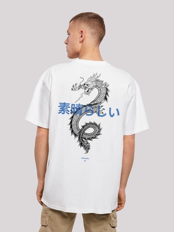 F4NT4STIC Shirt 'Japanese Styles' in Wit