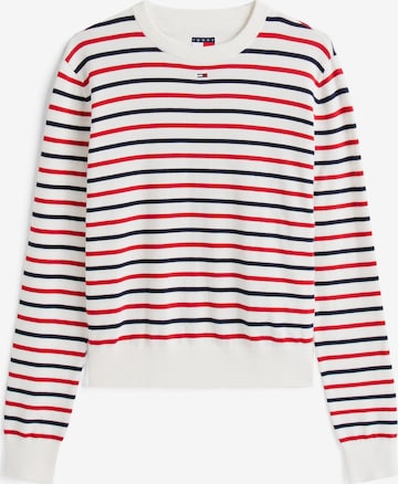 Pulover 'ESSENTIAL' de la Tommy Jeans pe alb: față