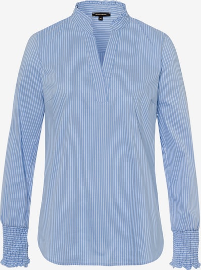 MORE & MORE Bluse in blau, Produktansicht