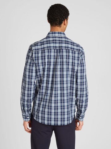 MUSTANG Regular fit Button Up Shirt 'CHESTER' in Blue