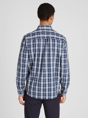 MUSTANG Regular fit Button Up Shirt 'CHESTER' in Blue