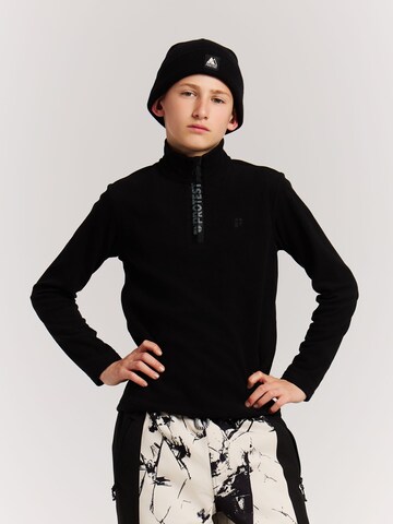 PROTEST Sportief sweatshirt 'Reperfecty JR' in Zwart: voorkant
