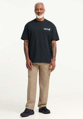 JACK WOLFSKIN Regular Outdoor Pants in Beige