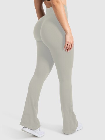 Smilodox Flared Leggings in Beige