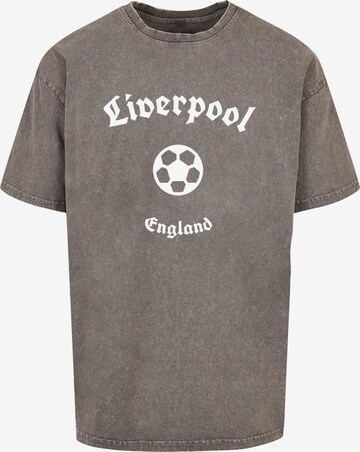 Maglietta 'Liverpool' di Merchcode in grigio: frontale