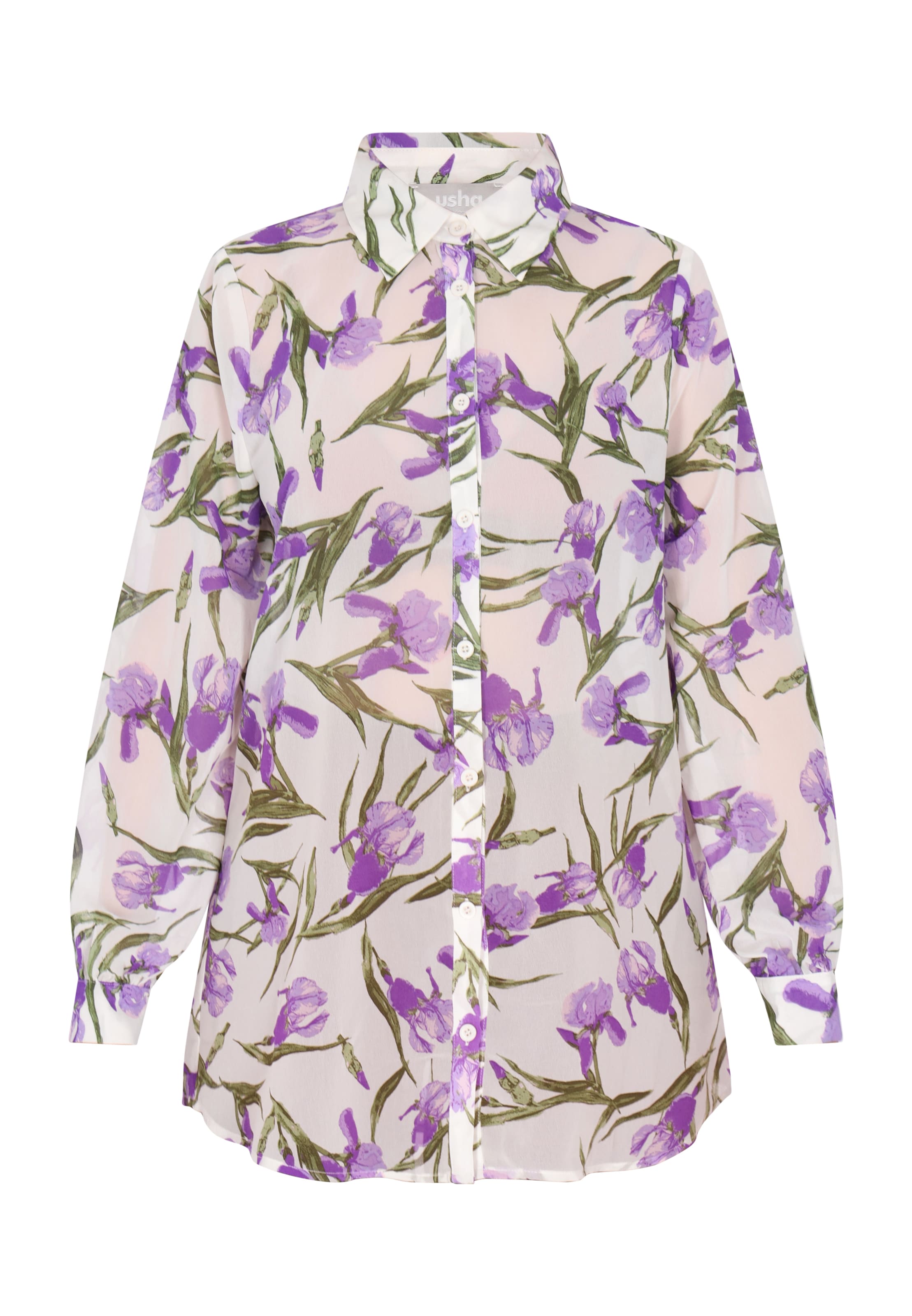 Usha Блузка в Лиловый: спереди