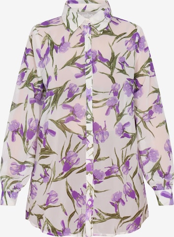 Camicia da donna di Usha in lilla: frontale